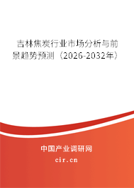 吉林焦炭行業(yè)市場分析與前景趨勢預(yù)測（2026-2032年）
