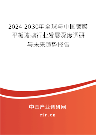 2024-2030年全球與中國鍍膜平板玻璃行業(yè)發(fā)展深度調(diào)研與未來趨勢(shì)報(bào)告