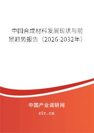 中國(guó)合成材料發(fā)展現(xiàn)狀與前景趨勢(shì)報(bào)告（2026-2032年）