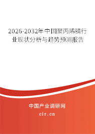 2026-2032年中國(guó)聚丙烯腈行業(yè)現(xiàn)狀分析與趨勢(shì)預(yù)測(cè)報(bào)告