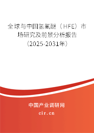 全球與中國氫氟醚（HFE）市場研究及前景分析報告（2025-2031年）