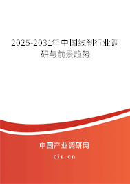 2025-2031年中國線剎行業(yè)調(diào)研與前景趨勢