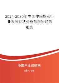 2024-2030年中國伸縮蝶閥行業(yè)發(fā)展現(xiàn)狀分析與前景趨勢報告