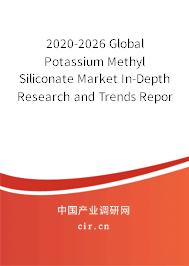 2020-2026 Global Potassium Methyl Siliconate Market In-Depth Research and Trends Report