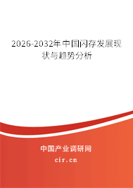 2026-2032年中國閃存發(fā)展現(xiàn)狀與趨勢分析