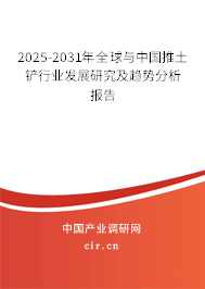 2025-2031年全球與中國推土鏟行業(yè)發(fā)展研究及趨勢分析報告