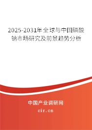 2025-2031年全球與中國(guó)磷酸鈉市場(chǎng)研究及前景趨勢(shì)分析