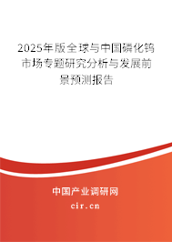 2025年版全球與中國磷化鎢市場專題研究分析與發(fā)展前景預(yù)測報(bào)告