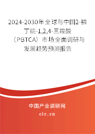2024-2030年全球與中國(guó)2-膦丁烷-1,2,4-三羧酸（PBTCA）市場(chǎng)全面調(diào)研與發(fā)展趨勢(shì)預(yù)測(cè)報(bào)告