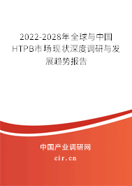 2022-2028年全球與中國(guó)HTPB市場(chǎng)現(xiàn)狀深度調(diào)研與發(fā)展趨勢(shì)報(bào)告