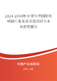 2024-2030年全球與中國吡唑啉酮行業(yè)發(fā)展深度調(diào)研與未來趨勢報告