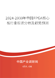 2024-2030年中國FPGA核心板行業(yè)現(xiàn)狀分析及趨勢預(yù)測
