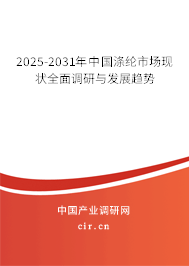 2025-2031年中國(guó)滌綸市場(chǎng)現(xiàn)狀全面調(diào)研與發(fā)展趨勢(shì)