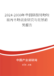 2024-2030年中國磷酸特地唑胺片市場(chǎng)調(diào)查研究與前景趨勢(shì)報(bào)告