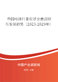 中國電錘行業(yè)現(xiàn)狀全面調研與發(fā)展趨勢（2023-2029年）