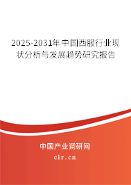 2025-2031年中國西服行業(yè)現(xiàn)狀分析與發(fā)展趨勢(shì)研究報(bào)告