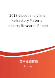 2013 Global and China Refractory Material Industry Research Report 2013 Global and China Refractory Material Industry Research Report