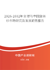 2026-2032年全球與中國復絲紗市場研究及發(fā)展趨勢報告