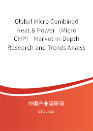 Global Micro Combined Heat & Power（Micro CHP） Market In-Depth Research and Trends Analysis Report 2020-2026