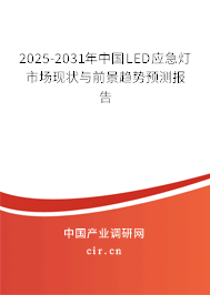 2024-2030年中國LED應(yīng)急燈市場現(xiàn)狀與前景趨勢預(yù)測報(bào)告