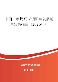 中國IC市場現(xiàn)狀調(diào)研與發(fā)展前景分析報告（2026年）