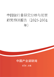 中國鈹行業(yè)研究分析與前景趨勢預(yù)測報告（2025-2031年）