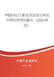 中國PVC行業(yè)現(xiàn)狀調(diào)查分析及市場前景預測報告（2025年版）