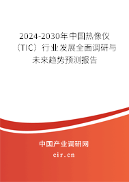 2024-2030年中國(guó)熱像儀（TIC）行業(yè)發(fā)展全面調(diào)研與未來趨勢(shì)預(yù)測(cè)報(bào)告