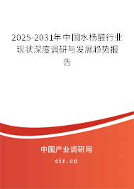 2025-2031年中國(guó)水楊醛行業(yè)現(xiàn)狀深度調(diào)研與發(fā)展趨勢(shì)報(bào)告