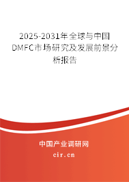 2025-2031年全球與中國DMFC市場研究及發(fā)展前景分析報告