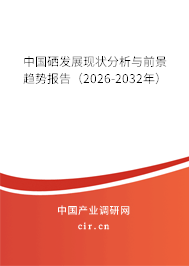 中國(guó)硒發(fā)展現(xiàn)狀分析與前景趨勢(shì)報(bào)告（2026-2032年）