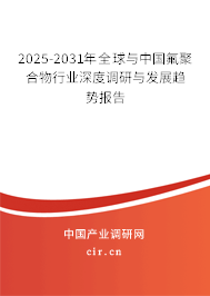 2025-2031年全球與中國氟聚合物行業(yè)深度調(diào)研與發(fā)展趨勢報(bào)告