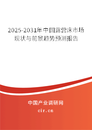 2025-2031年中國露營床市場現(xiàn)狀與前景趨勢預(yù)測報告