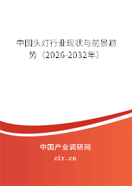 中國頭燈行業(yè)現(xiàn)狀與前景趨勢（2026-2032年）