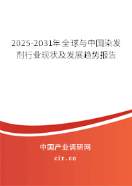 2025-2031年全球與中國染發(fā)劑行業(yè)現(xiàn)狀及發(fā)展趨勢報告
