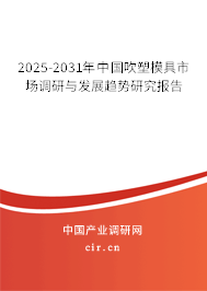 2025-2031年中國吹塑模具市場調(diào)研與發(fā)展趨勢研究報告