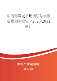 中國霜霉威市場調(diào)研與發(fā)展前景預(yù)測報(bào)告(2025-2031年) 中國霜霉威市場調(diào)研與發(fā)展前景預(yù)測報(bào)告(2025-2031年)