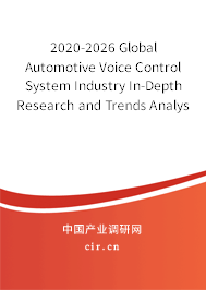 2020-2026 Global Automotive Voice Control System Industry In-Depth Research and Trends Analysis Report