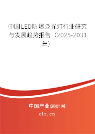 中國LED防爆泛光燈行業(yè)研究與發(fā)展趨勢報告（2025-2031年）