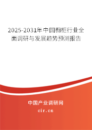 2025-2031年中國(guó)櫥柜行業(yè)全面調(diào)研與發(fā)展趨勢(shì)預(yù)測(cè)報(bào)告