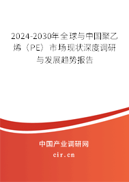2024-2030年全球與中國聚乙烯（PE）市場現(xiàn)狀深度調(diào)研與發(fā)展趨勢報告