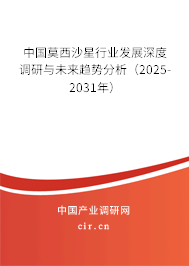 中國莫西沙星行業(yè)發(fā)展深度調研與未來趨勢分析（2025-2031年）